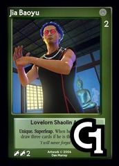 Jia Baoyu, Lovelorn Shaolin Agent