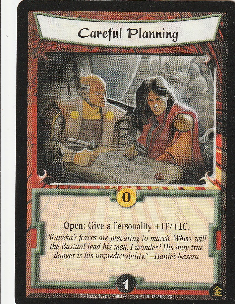 Careful Planning
