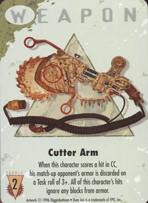 Cutter Arm