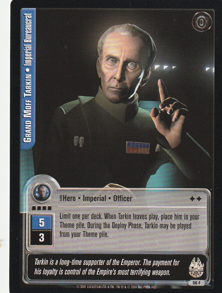 Grand Moff Tarkin - Imperial Bureaucrat
