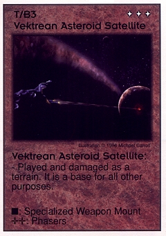 Vektrean Asteroid Satellite