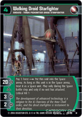 Walking Droid Starfighter - Foil