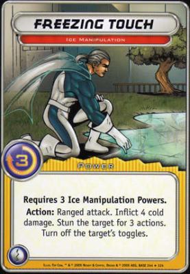 Freezing Touch