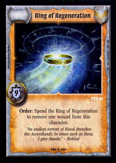 Ring of Regeneration