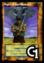 Might of the Elephant, Lodge Enforcer