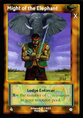 Might of the Elephant, Lodge Enforcer