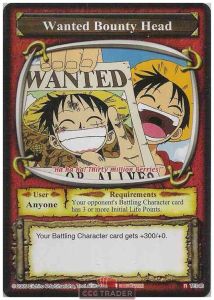 Wanted Bounty Head