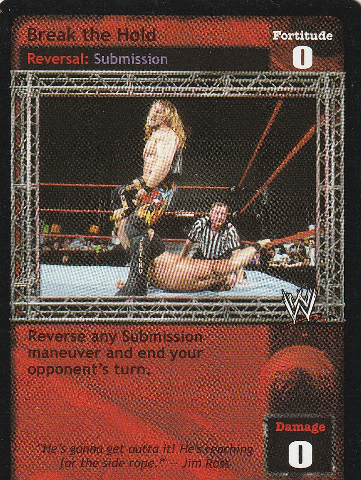 Break the Hold (Ruthless Agression)