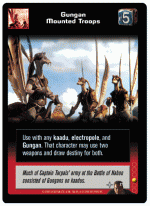 Gungan Mounted Troops