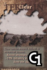 Clear (Trees at Bottom, Mostly Sky)