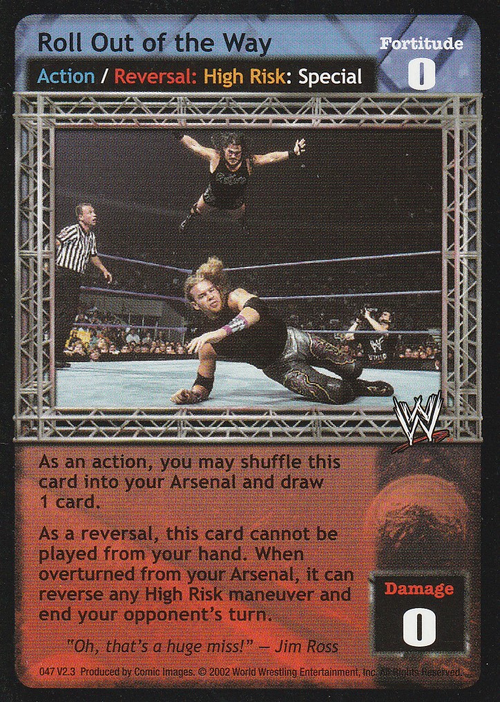 Roll Out of the Way (Ruthless Aggression)