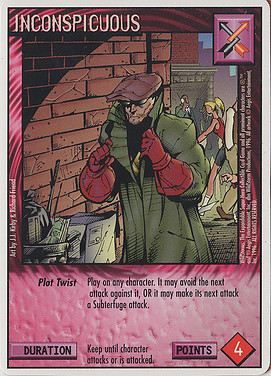 Inconspicuous [White Border]