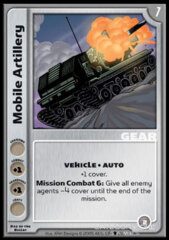 Mobile Artillery