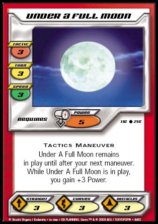 Under A Full Moon