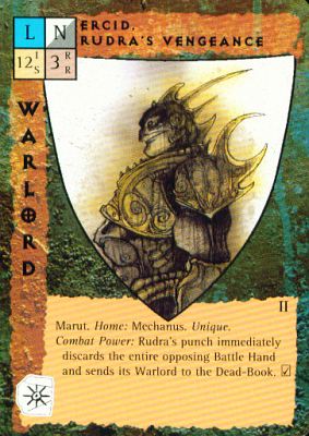 Ercid, Rudras Vengeance