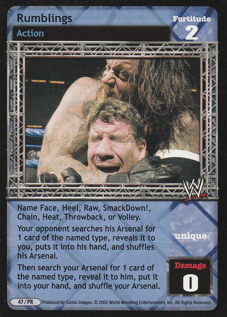 Rumblings (Promo)