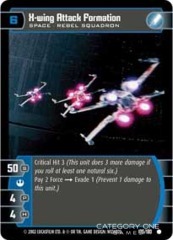 X-wing Attack Formation - Foil