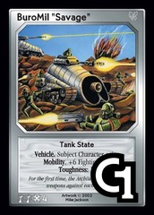 BuroMil Savage, Tank State