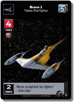 Bravo 1, Naboo Starfighter [Foil]