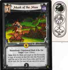 Mask of the Maw (Experienced Mask of the Oni) Foil