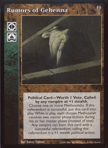Rumors of Gehenna