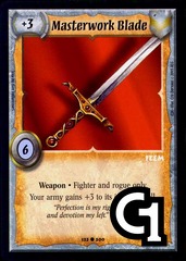 Masterwork Blade
