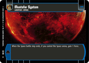 Mustafar System - Foil