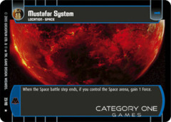 Mustafar System - Foil