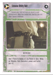 Tatooine Utility Belt [White Border]