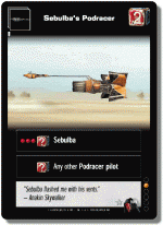 Sebulbas Podracer [Foil]