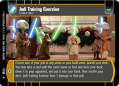 Jedi Training Exercise