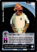 Admiral Ackbar - Fleet Commander