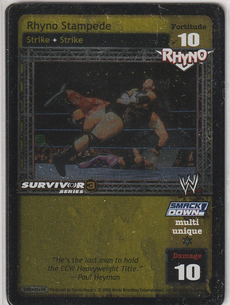 Rhyno Stampede (SS3)