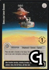 Corellian Laser Cannon - 1st Day Stamped