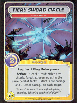 Fiery Sword Circle [FOIL]