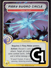 Fiery Sword Circle [FOIL]