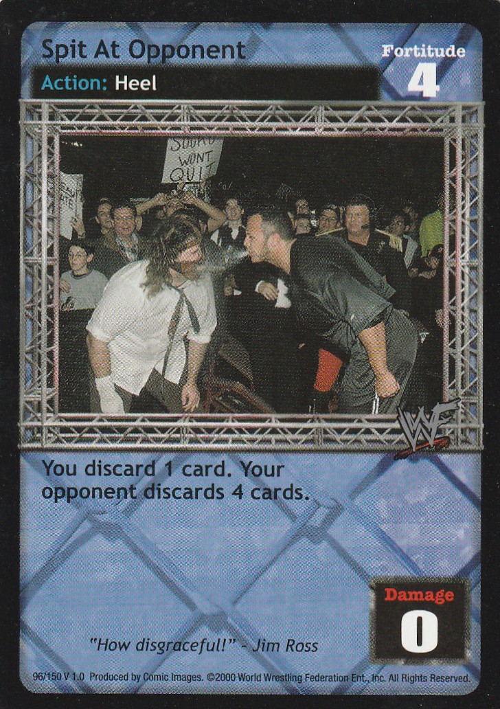 Spit At Opponent