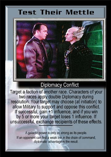 Test Their Mettle