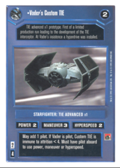 Vader's Custom TIE [White Border]