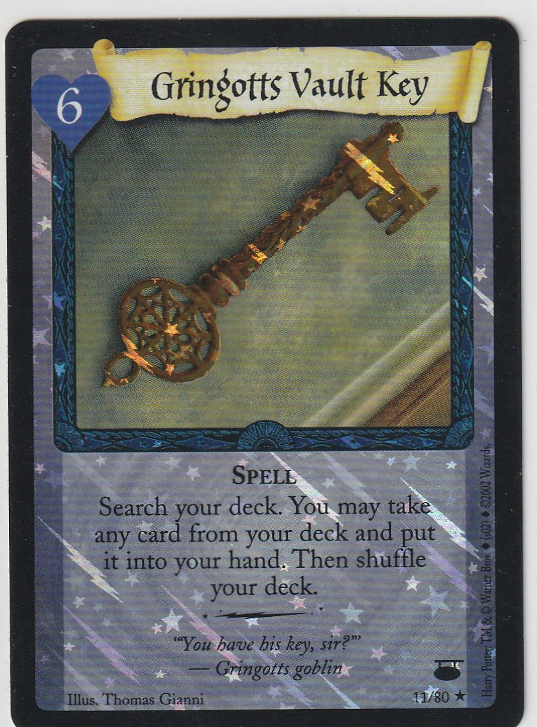 Gringotts Vault Key (Foil)