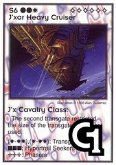 J'xar Heavy Cruiser Cavalry Class