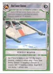 Dual Laser Cannon [White Border]