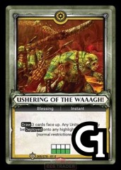 Ushering of the Waaagh! - Foil