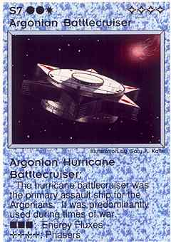Argonian Battlecruiser - Star Right