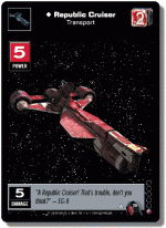 Republic Cruiser, Transport