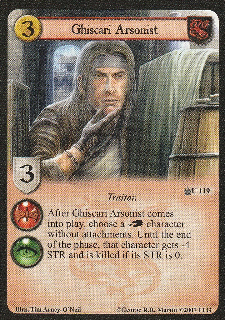 Ghiscari Arsonist