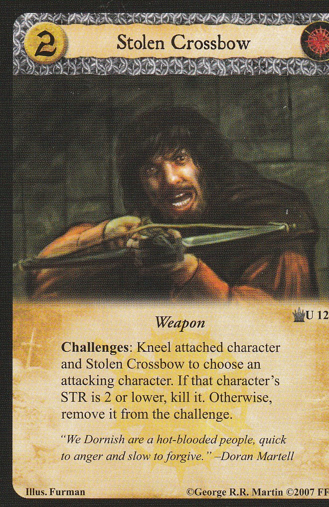 Stolen Crossbow