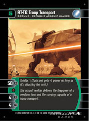 AT-TE Troop Transport - Foil