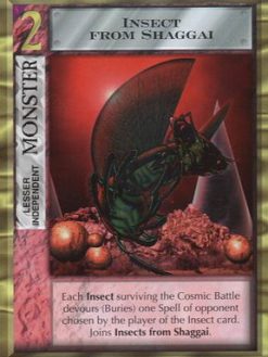 Insect from Shaggai (Red Background)