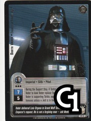 Darth Vader - Emperor's Sinister Agent (R) - Silver Stamped